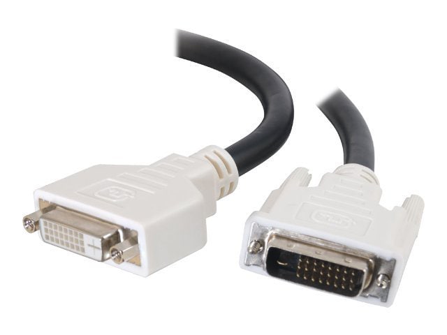 C2G 1m DVI-D M/F Dual Link Digital Video Extension Cable (3.3ft) - DVI exte