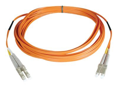 Eaton Tripp Lite Series Duplex Multimode 50/125 Fiber Patch Cable (LC/LC), 4M (13 ft.) - patch cable - 4 m - orange