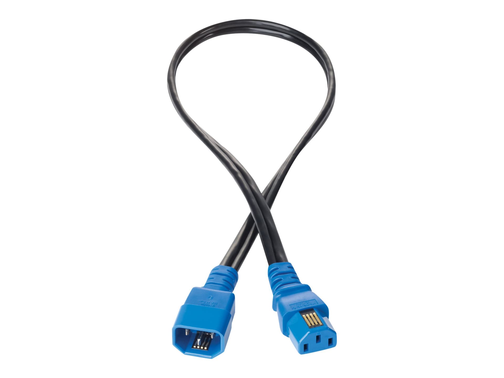 HPE Jumper Cord - power cable - power IEC 60320 C13 to IEC 60320 C14 - 6.6