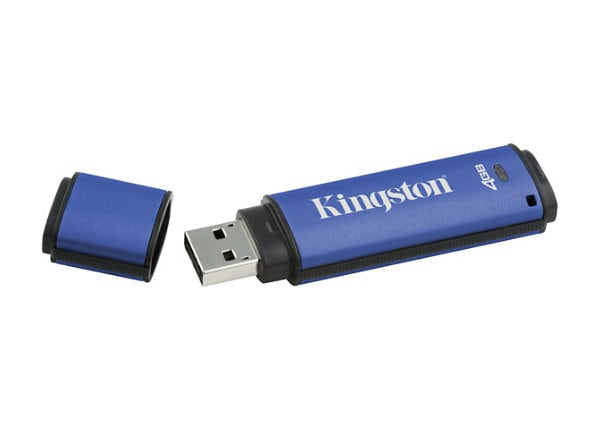 Kingston DataTraveler Vault - Privacy Edition - USB flash drive - 4 GB