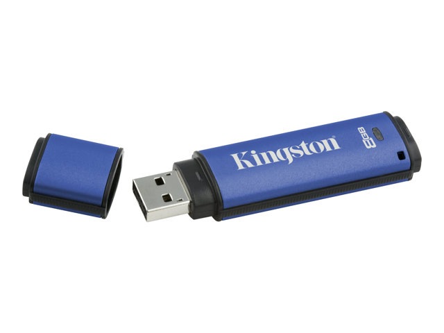 Kingston DataTraveler Vault - Privacy Edition - USB flash drive - 8 GB image