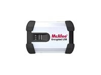 McAfee Encrypted USB - hard drive - 100 GB - USB 2.0 - federal government