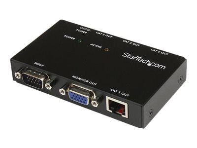 StarTech.com 4 Port VGA Video Extender over Cat 5 - Video extender - 4 port