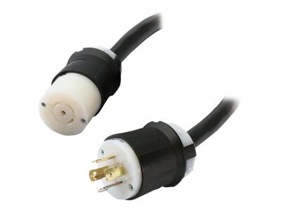 APC - power extension cable - NEMA L21-20 to NEMA L21-20 - 16 ft