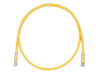Panduit TX6 PLUS patch cable - 4 ft - yellow
