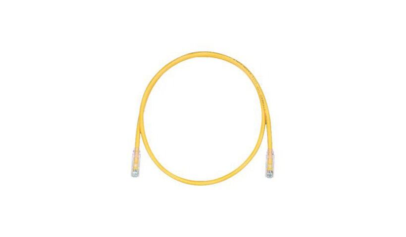 Panduit TX6 PLUS patch cable - 4 ft - yellow