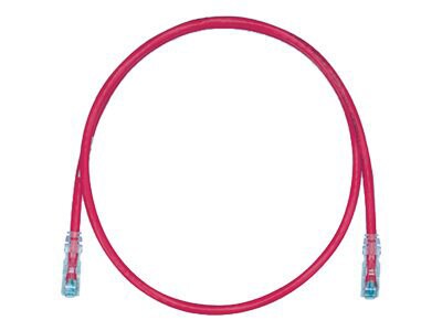 Panduit TX6 PLUS patch cable - 4 ft - red