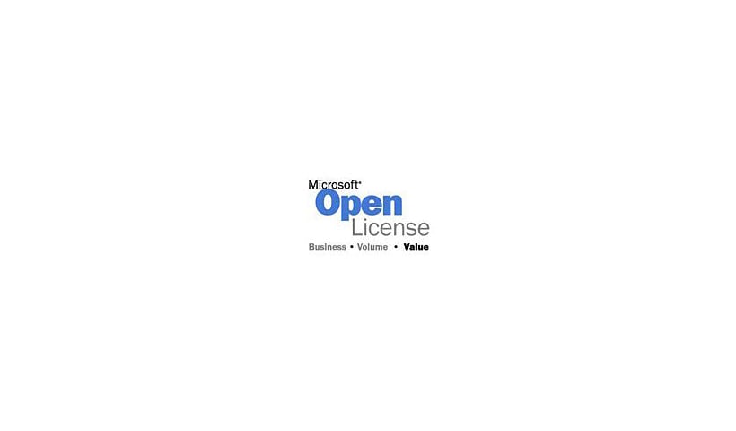 Microsoft Office Outlook - license & software assurance - 1 PC