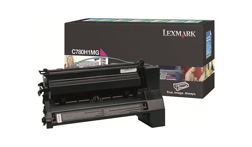 Lexmark - High Yield - magenta - original - toner cartridge - LCCP, LRP
