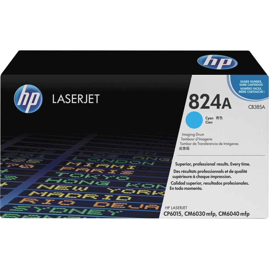 HP 824A (CB385A) Cyan Original LaserJet Image Drum - Single Pack