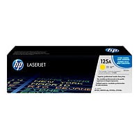 HP 125A (CB542A) Original Standard Yield Laser Toner Cartridge - Single Pack - Yellow - 1 Each