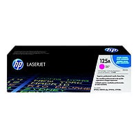 HP 125A (CB543A) Original Standard Yield Laser Toner Cartridge - Single Pack - Magenta - 1 Each