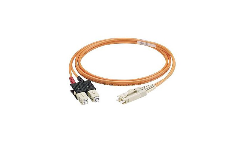Panduit Opti-Core Fiber Optic Patch Cord - patch cable - 10 m - orange
