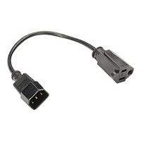 Black Box - power cable - IEC 60320 C14 to NEMA 5-15 - 1 ft