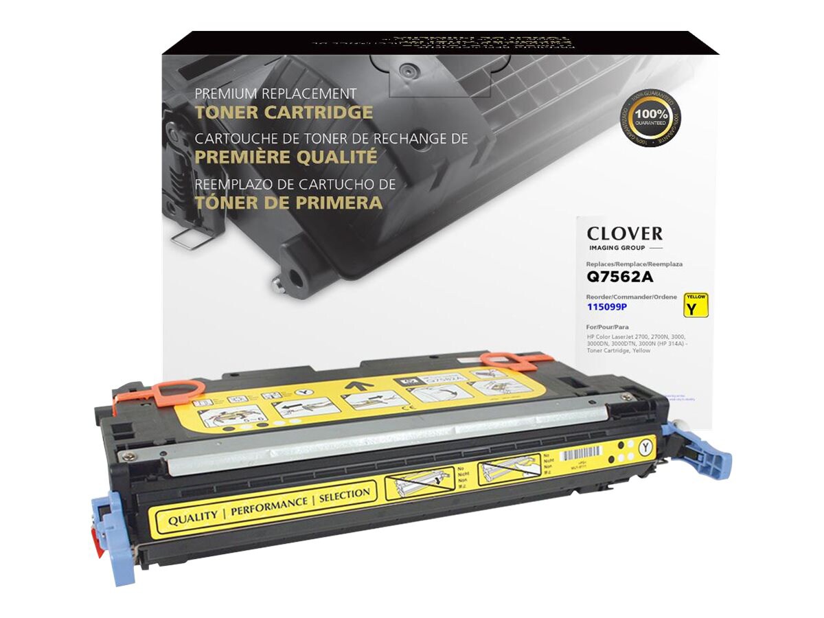 Clover Imaging Group - yellow - remanufactured - toner cartridge (alternati