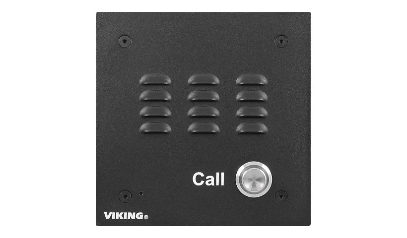 Viking Electronics E-10A - door entry phone - black aluminum