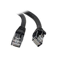 C2G 25ft Cat5e Ethernet Cable - Snagless Unshielded (UTP) - Black - patch cable - 7.6 m - black