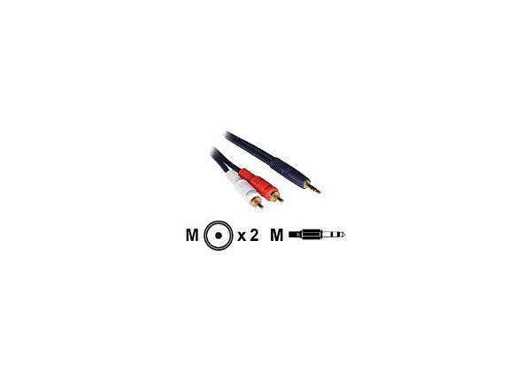 C2G 6' STEREO M-DUAL RCA M Y CABLE