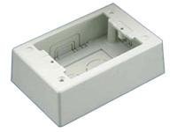 Panduit Pan-Way Power Rated Surface Mount Outlet Box - surface mount box