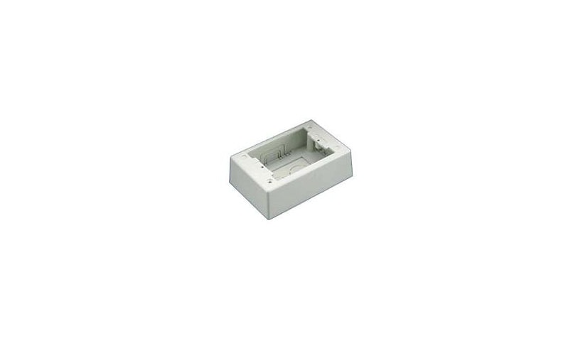 Panduit Pan-Way Power Rated Surface Mount Outlet Box - surface mount box