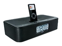 Memorex Mi4004-BLK iWake digital AM/FM clock radio for iPod - Black