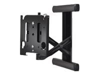 Chief Medium In-Wall Monitor Arm Wall Mount - 10" Extension - Black