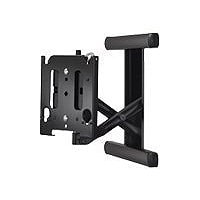 Chief Medium In-Wall Monitor Arm Wall Mount - 10" Extension - Black