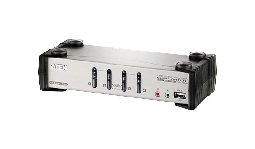 ATEN CS1734B - KVM / audio / USB switch - 4 ports