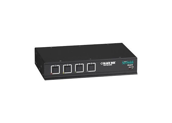 Black Box ServSwitch Secure with USB-4 Port