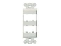 Panduit MINI-COM "GFCI" Decora Module Frame - wall mount frame kit