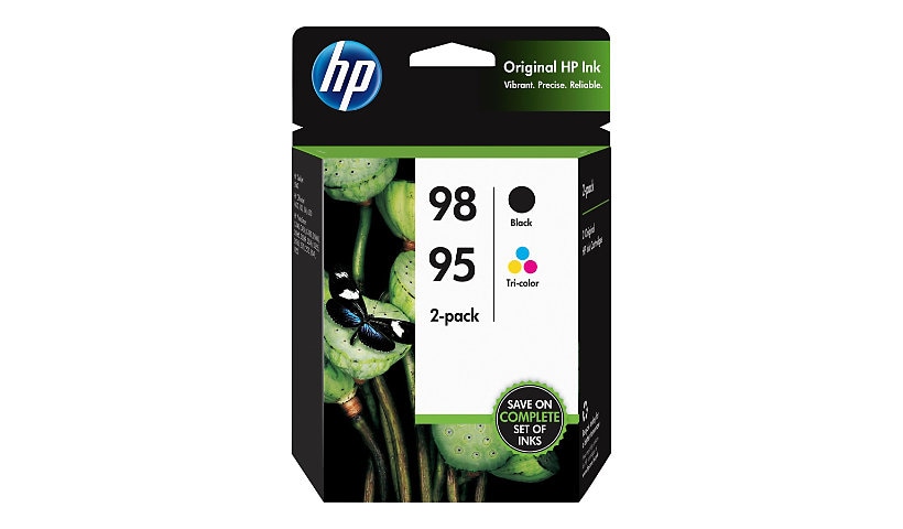 HP 98/95 Black/Tri-color Ink Cartridge