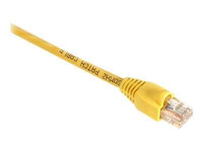 Black Box 25ft Cat5 CAT5e 350mhz Yellow UTP PVC Snagless Patch Cable 25'
