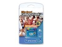 Transcend Ultra Performance - flash memory card - 128 MB - CompactFlash