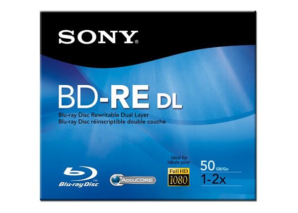 Sony 50GB BD-RE Rewritable Disc