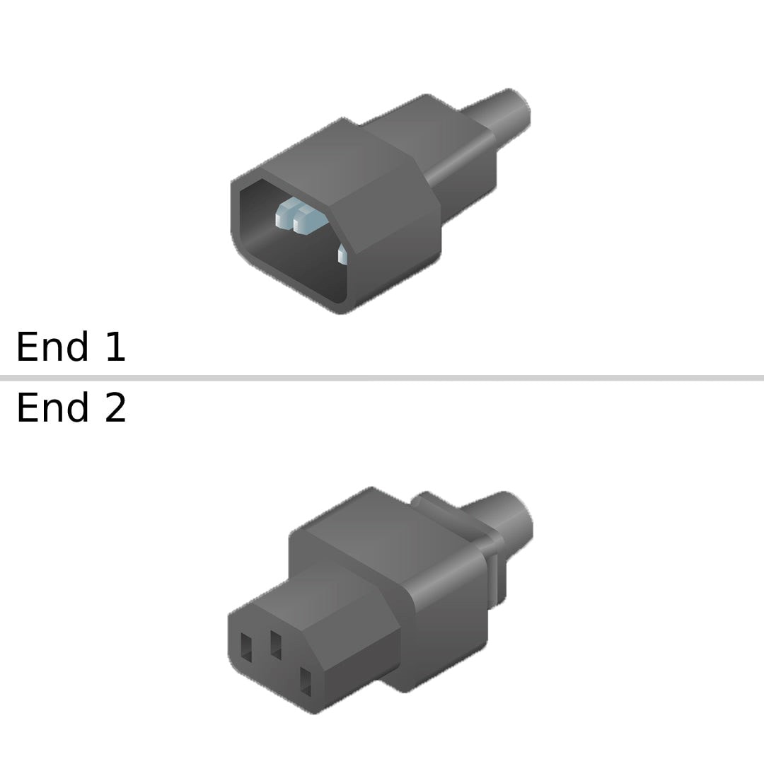 NetApp - power cable - IEC 60320 C13 to IEC 60320 C14 - 4 ft