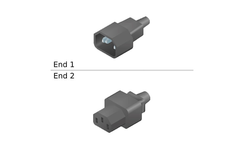 NetApp - power cable - IEC 60320 C13 to IEC 60320 C14 - 4 ft