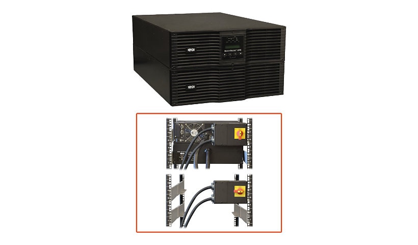 Tripp Lite UPS 8kVA 7.2kW Smart Online 6U Rackmount 208-240V PDU Hardwired