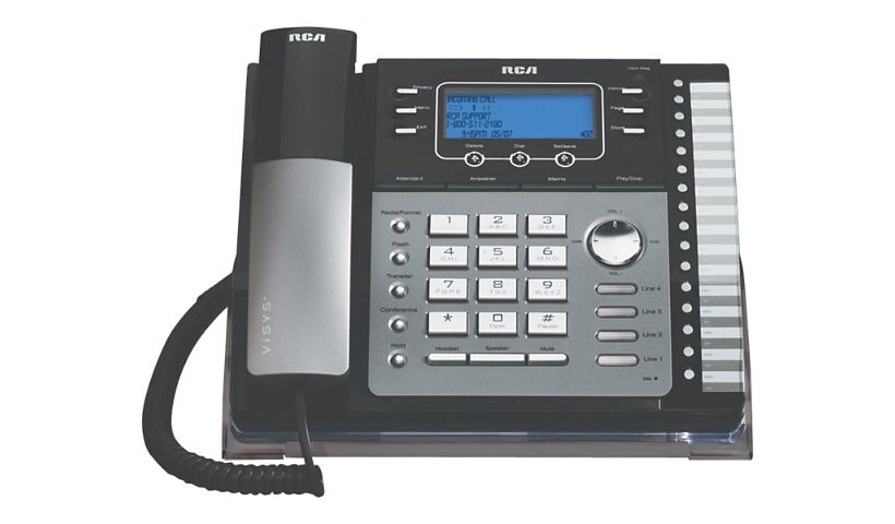 RCA 4-Line Expandable System Phone with Call Waiting/Caller ID
