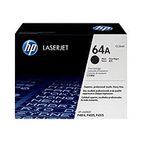 HP 64A (CC364A) Original Laser Toner Cartridge - Single Pack - Black - 1 Each