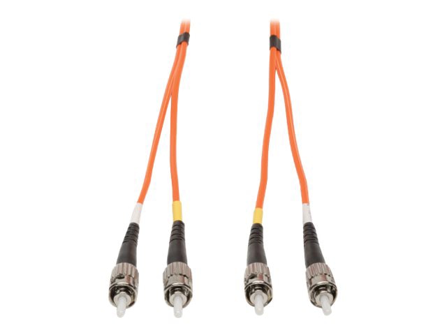 Eaton Tripp Lite Series Duplex Multimode 62.5/125 Fiber Patch Cable (ST/ST), 50M (164 ft.) - patch cable - 50 m - orange
