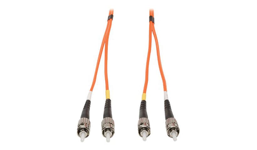 Tripp Lite 50M Duplex Multimode 62.5/125 Fiber Optic Patch Cable ST/ST 164' 164ft 50 Meter - patch cable - 50 m - orange