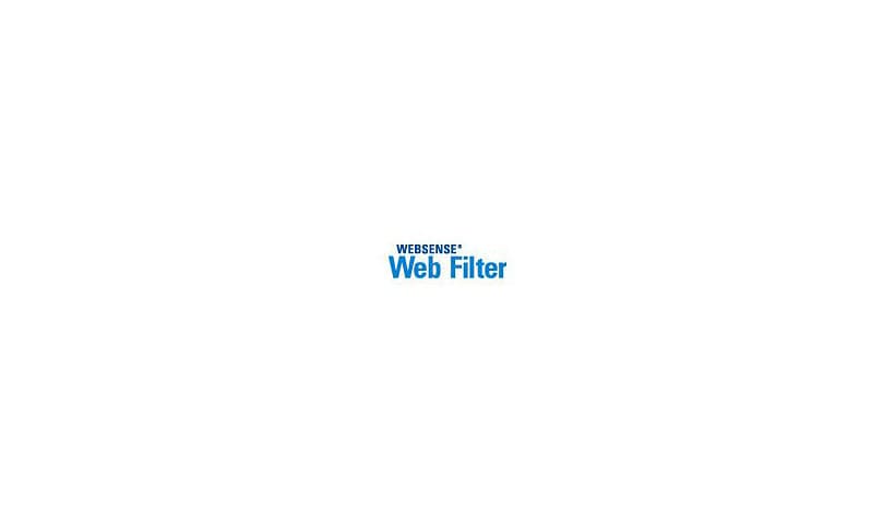 Forcepoint Web Filter - subscription license (5 months) - 250 additional se