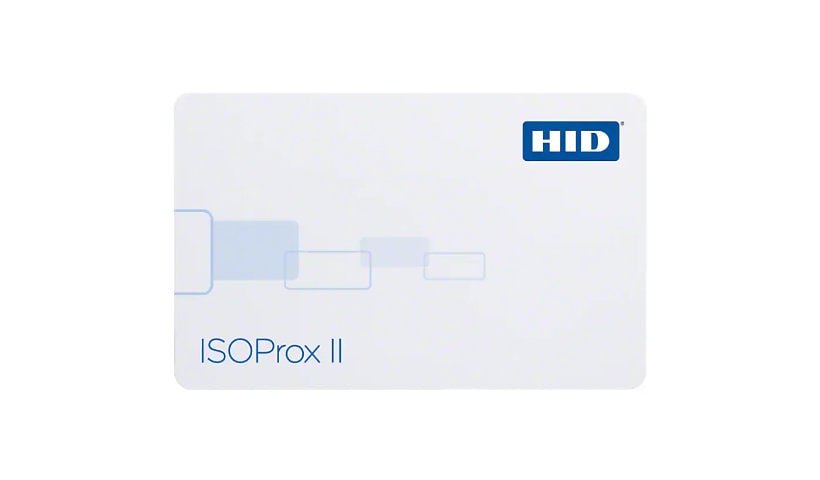 HID ISOPROX II Card, No slot