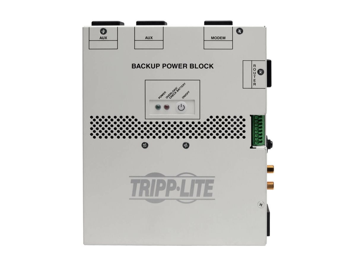 Thumbnail 2 of 6 for Eaton Tripp Lite Series 550VA Audio/Video Backup Power Block - Exclusive UPS Protection for Structured Wiring Enclosure
