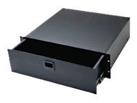 Middle Atlantic 3RU Rack Drawer with Lock - Anodized