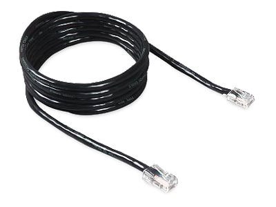 Belkin Cat5e/Cat5 10ft Black Ethernet Patch Cable, No Boot, PVC, UTP, 24 AWG, RJ45, M/M, 350MHz, 10'