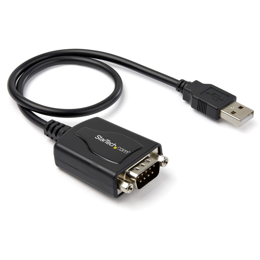 StarTech.com USB to Serial Adapter - 1 Port - COM Port Retention - Texas Instruments TIUSB3410 - USB to RS232 Adapter