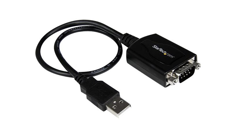StarTech.com USB to Serial Adapter - 1 Port - COM Port Retention - Texas Instruments TIUSB3410 - USB to RS232 Adapter