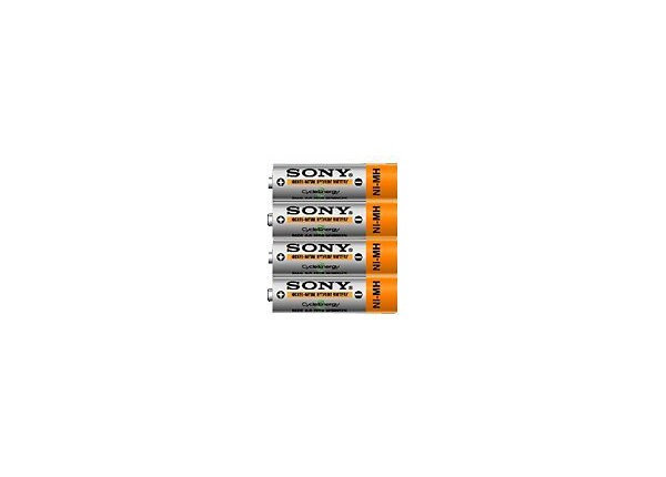 Sony NH-AAAB4E - battery - AAA - NiMH x 4