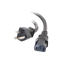 C2G 2ft Universal Power Cord - 16 AWG - NEMA 5-15P to IEC320C13 - power cab